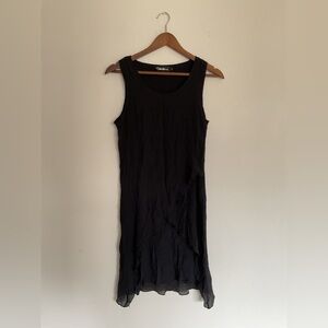 Creation Black Asymmetrical Dress
